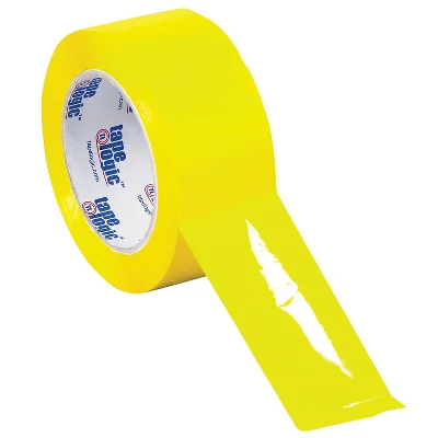 Tape Logic Colored Carton Sealing Heavy Duty Packing Tape 2" X 55 Yds. Yellow 36/Carton (T90122Y) 4 Tape Logic Colored Carton Sealing Heavy Duty Packing Tape 2" X 55 Yds. Yellow 36/Carton (T90122Y) - Image 2