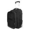 J World Dustin Rolling 13.5" Backpack With Detachable Bag - Black