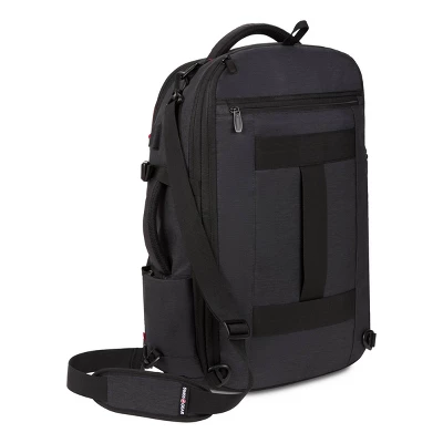 SWISSGEAR Core Travel 22" Backpack - Charcoal Gray 5 SWISSGEAR Core Travel 22" Backpack - Charcoal Gray - Image 3