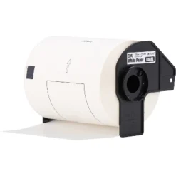 Brother DK-1247 Large Shipping Paper Labels 6-4/10" X 4-7/100" Black On White 180 Labels/Roll 3