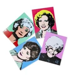 Just Funky The Golden Girls Collectible Warhol Art Style 4-Magnet Set | 4-Inch Tall Magnets -Office Product Store GUEST 09cbda2b e9b2 4380 8b02 83f86387646a