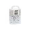 JAM PAPER Round Head Push Pins White 100/Pack (346RTWH)