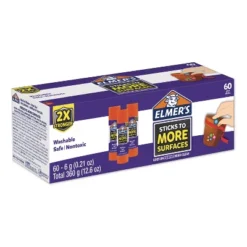 Elmer's Extra-Strength School Glue Sticks 0.21 Oz Dries Clear 60/Pack 2027017 -Office Product Store GUEST 1091865f 84d0 4311 aaaf e9ae8f51cc8b