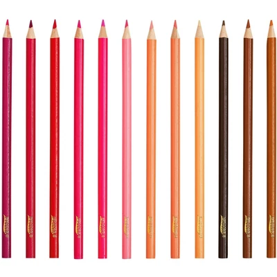 Prang Colored Pencils, Assorted Colors, Set Of 72 3 Prang Colored Pencils, Assorted Colors, Set Of 72