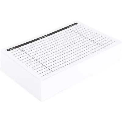 Okuna Outpost 100 Pack Customer Profile Cards For Office And Business (4 X 6 In) 4 Okuna Outpost 100 Pack Customer Profile Cards For Office And Business (4 X 6 In) - Image 2