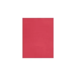 LUX Colored Paper 28 Lbs. 8.5" X 11" Holiday Red 250 Sheets/Pack (81211-P-20-250)
