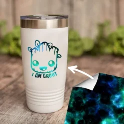 Craftopia Galaxy Space Patterned Craft Vinyl Squares, 5 Pack