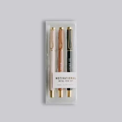 Sweet Water Decor Motivational Metal Pen 3pc Set -Office Product Store GUEST 1f58a426 024a 43d7 a88b d60e9b9952f3