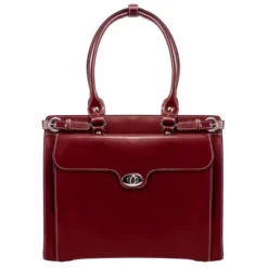 McKlein Winnetka 1 Leather Ladies' Laptop Handbag - Red -Office Product Store GUEST 2c3c3b16 5c5e 476c be53 4ab1bd0e45be