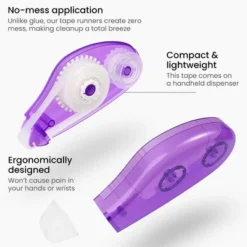 Arteza Tape Runner (3 Glue Dots, 3 Straight Tape), 8mmx7m - 6 Pack -Office Product Store GUEST 2d4bc445 2db8 42c2 ae5a 20faba41cb54