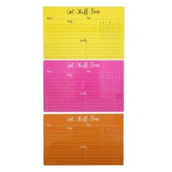 Paper Junkie 6 Pack Dry Erase Magnetic Weekly Daily Chore Chart, 6 Assorted Colors, 12 X 7.5 In -Office Product Store GUEST 2e07f2b3 acf8 4e84 b610 824a8b980d7d