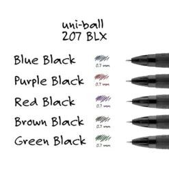 Uni-ball 207 BLX Series Gel Pen .7mm Assorted 4/Pack 1838182 -Office Product Store GUEST 307b00a3 0c2e 4e2d a2c3 8f8846d30a54