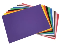 Tru-Ray Sulphite Extra Large Construction Paper, 24 X 36 Inches, Assorted Colors, Pack Of 50