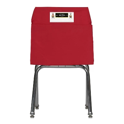 Seat Sack Laminated Fabric Standard Seat Sack 14"" Red Pack Of 2 (SSK00114RD-2) 3 Seat Sack Laminated Fabric Standard Seat Sack 14"" Red Pack Of 2 (SSK00114RD-2)