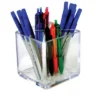 Azar Displays 4" Cube Pencil Holder With Divider