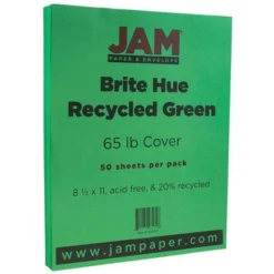 JAM Paper Brite Hue 65lb Cardstock Paper 8.5" X 11" 50pk -Office Product Store GUEST 3fc9ca8e 977d 4c72 b971 3ad1cde7dcc5