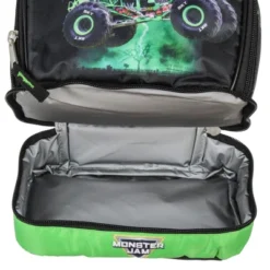 Monster Jam Grave Digger Monster Truck Insulated Dual Compartment Lunch Bag Black -Office Product Store GUEST 41586f9f a2ce 4115 8d66 8234a295aa89