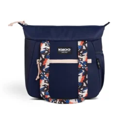 Igloo Repreve Carry All Lunch Bag With Pack In - Navy Butterfly -Office Product Store GUEST 4674beb7 7da1 43f8 b02a be1fc4ec715f