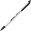 BIC Clic Stic Break-Resistant Retractable Ball Point Pen, 1 Mm Medium Tip, Black Ink/White Barrel, Pack Of 24 -Office Product Store GUEST 4be83880 b121 445b a847 a73031ee574e
