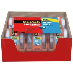 Scotch Heavy Duty Shipping Packaging Tape With Dispenser, 2" X 800", 6 Rolls -Office Product Store GUEST 4c8acd2f f62f 4490 9a89 9fb2d5428b8a