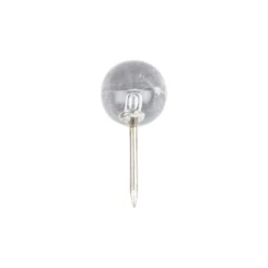 JAM PAPER Round Head Push Pins Clear 100/Pack (346RTCL) -Office Product Store GUEST 50b19997 775d 44b5 92eb 003933df35e2