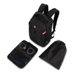 SWISSGEAR Core Travel 17" Backpack - Black -Office Product Store GUEST 50be6e4b 0d0b 4209 a8a4 50be6e8d67b9