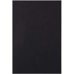 200-Pack Cardstock Paper, Heavyweight 216 GSM Thick For Postcard, Invitation, Announcement, Black, 4" X 6"
