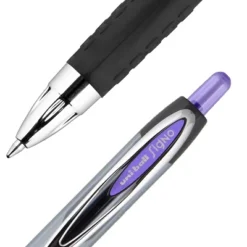 Uni-ball Uniball 207 Retractable Gel Pens Medium Point 0.7mm Purple Ink Dozen (70221)
