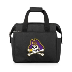 NCAA East Carolina Pirates On The Go Lunch Cooler - Black