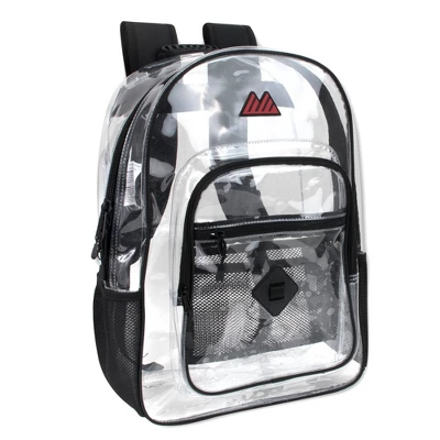 Trailmaker Deluxe 18" Backpack - Clear 3 Trailmaker Deluxe 18" Backpack - Clear