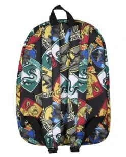 Harry Potter Backpack Hogwarts Houses Crest Laptop School Travel Backpack Multicoloured -Office Product Store GUEST 55bf40ab 10ae 4226 9b58 da34c66f135c