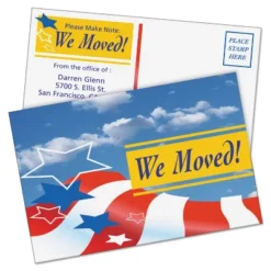 Avery Postcards Color Laser Printing 4 X 6 Uncoated White 2 Cards/Sheet 80/Box 5889