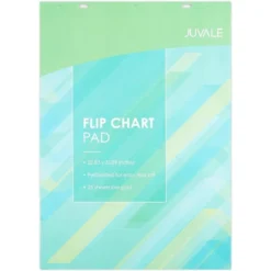 Juvale 6 Pack Easel Paper Pad, 25 Sheets Each, 2 Hole Punched For Hanging, 100 GSM Flip Chart Paper, 31.9" X 22.85" -Office Product Store GUEST 58b13670 7d35 4e42 ac78 ac4dc857d0c4