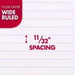 Mead Notebook Filler Paper, Wide Ruled, 150 Sheets Per Pack, 3 Packs -Office Product Store GUEST 58f283fe 95a9 4ed6 8cfa b92c0eeacb52