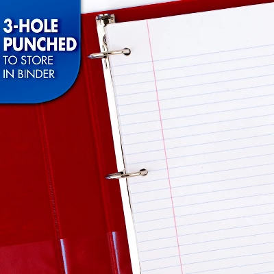 Mead Notebook Filler Paper, College Ruled, 200 Sheets Per Pack, 3 Packs 6 Mead Notebook Filler Paper, College Ruled, 200 Sheets Per Pack, 3 Packs - Image 4