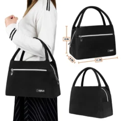 OPUX Lunch Box Women, Insulated Bag Girls School Kids Teen, Cute Small Soft Cooler Tote Adult Work Office, Reusable Medium Purse Pail -Office Product Store GUEST 59c4bdf4 2af3 4afa 9204 0edfb9deab8e