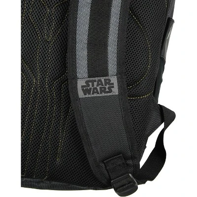 Star Wars The Mandalorian Bounty Hunter Laptop Tech Padded Sleeve Backpack Black 8 Star Wars The Mandalorian Bounty Hunter Laptop Tech Padded Sleeve Backpack Black - Image 6