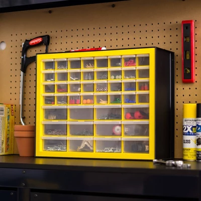 IRIS Drawer Parts Cabinet Black/Yellow 7 IRIS Drawer Parts Cabinet Black/Yellow - Image 5