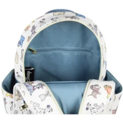 Disney Dogs Saffiano Faux Leather Tote Bag Mini Backpack White -Office Product Store GUEST 5be9cf81 25af 4201 a12e c8ac36b6ff8d