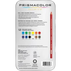 Prismacolor Premier Colored Pencils, Assorted Colors, Set Of 12