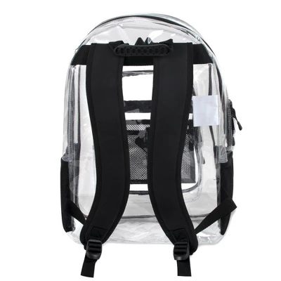 Trailmaker Deluxe 18" Backpack - Clear 5 Trailmaker Deluxe 18" Backpack - Clear - Image 3