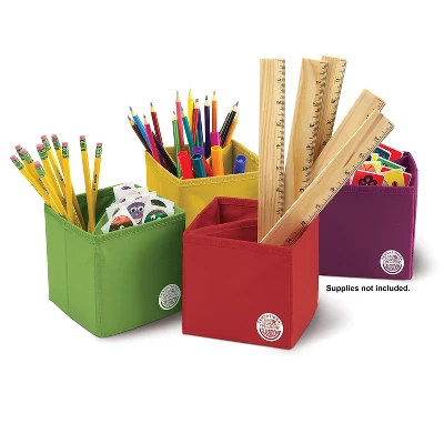 Essential Learning Sensational Classroom Essential Collapsible Storage Boxes Set Of 4 (ELP626690) 3 Essential Learning Sensational Classroom Essential Collapsible Storage Boxes Set Of 4 (ELP626690)