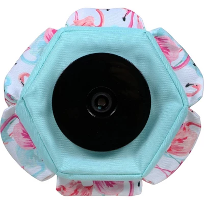 Singer Flamingo Print Desktop Storage Spinner 5 Singer Flamingo Print Desktop Storage Spinner - Image 3