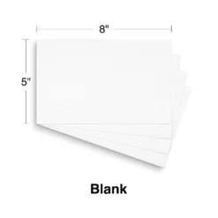 Staples 5" X 8" Unruled Index Cards 500/Pack (51005) 233460 -Office Product Store GUEST 696875cf e417 4367 aa1c 36dcf3ad4055 1