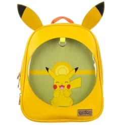 Pokemon Pikachu Mini Backpack With Lapel Pin Display