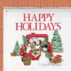 Collections Etc Happy Holidays Snowman In Red Truck Garage Door Magnet Set -Office Product Store GUEST 71119bc2 59e1 4472 a631 5a20d1971b73
