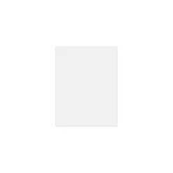 LUX 8 1/2 X 11 Cardstock 50/Pack 130lb. White (81211-C-130W-50)