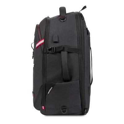 SWISSGEAR Core Travel 22" Backpack - Charcoal Gray 8 SWISSGEAR Core Travel 22" Backpack - Charcoal Gray - Image 6