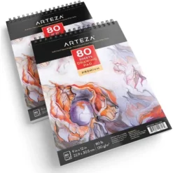Arteza 9x12" Paper Pad For Drawing Or Sketching, 80 Pages (80lb/130g) -Office Product Store GUEST 7200c08e 75c5 4808 be93 449515e5dead