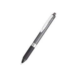 Pentel Oh! Gel Retractable Roller Pen .7mm Black Barrel/Ink Dozen K497A